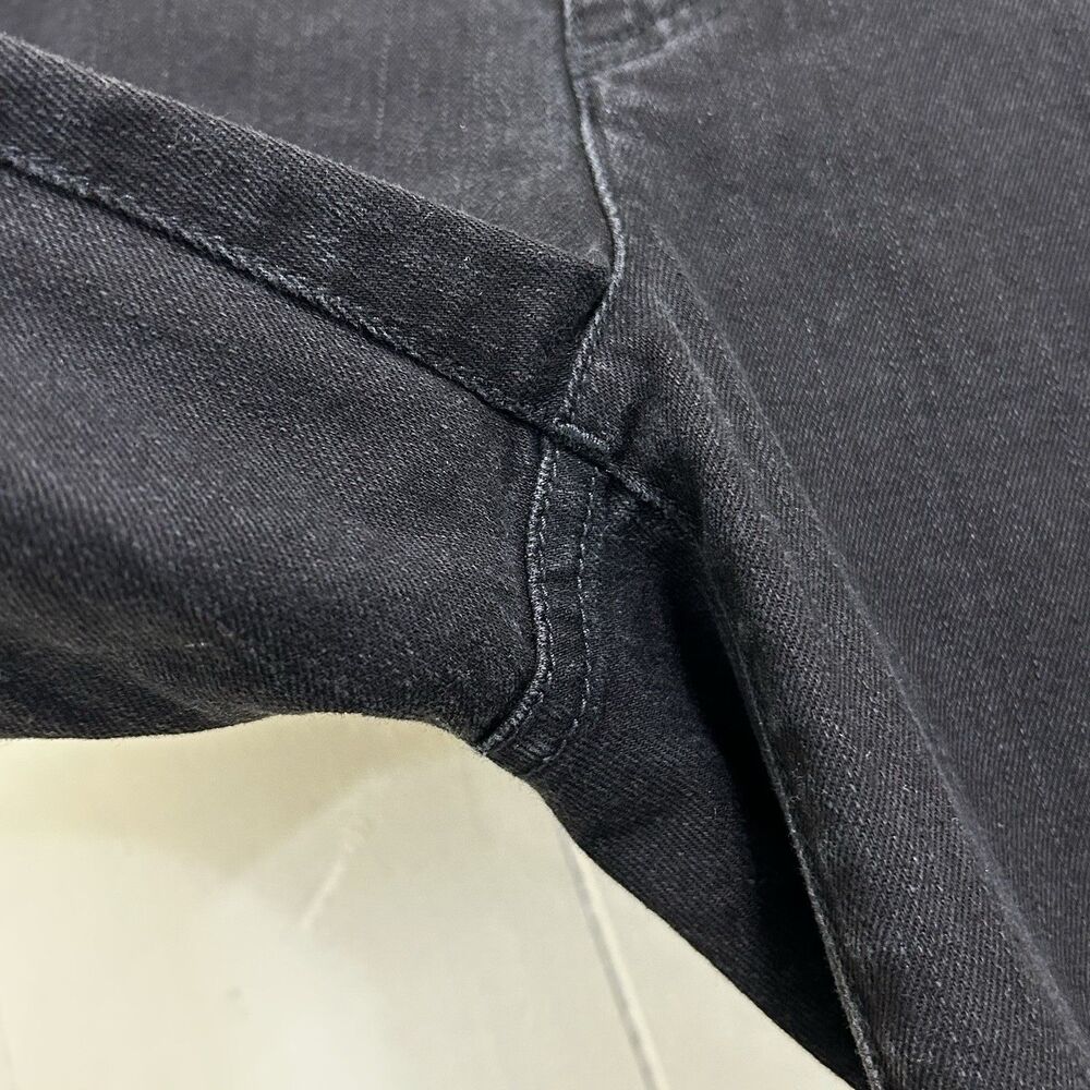 Ralph Lauren Straight Jeans Women’s size 12 Black Mid-Rise Pockets Denim Jeans - Picture 6 of 16